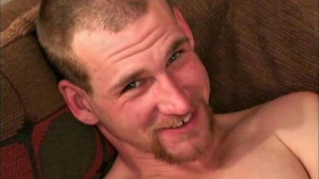 Here is a second session with this handsome young man. This guy has a nice cock and enjoys showing it off. If he keeps his mouth closed, he's a pretty decent looking guy, with a slim and toned body.