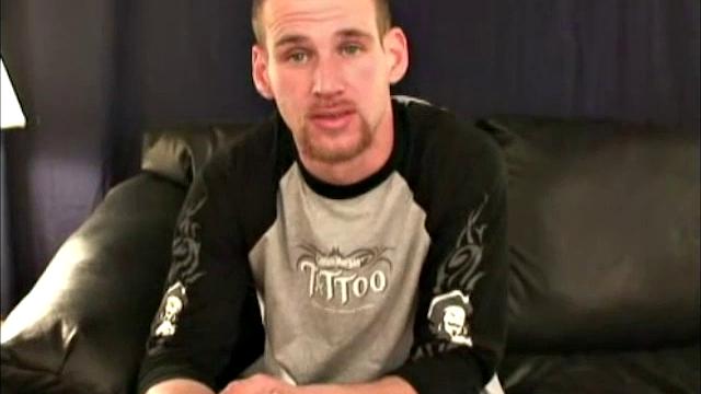 Here is a second session with this handsome young man. This guy has a nice cock and enjoys showing it off. If he keeps his mouth closed, he's a pretty decent looking guy, with a slim and toned body.