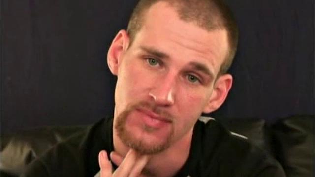 Here is a second session with this handsome young man. This guy has a nice cock and enjoys showing it off. If he keeps his mouth closed, he's a pretty decent looking guy, with a slim and toned body.