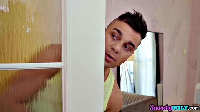 Stunning stepmom by stepson