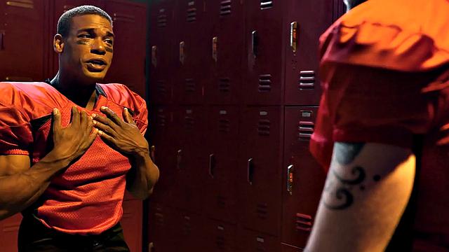 Athletic Ebony Sud Fucks In Locker Room Till Cumshot