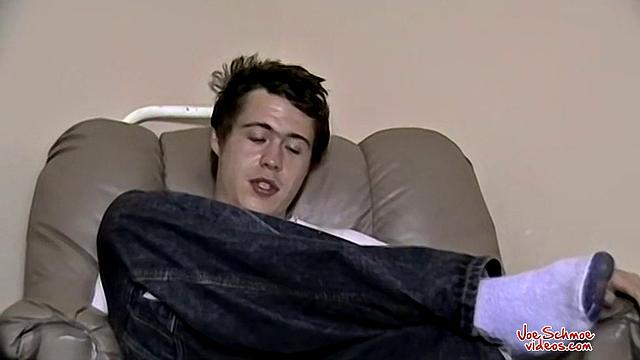 Straight Boy Jerking Dick - Kevin