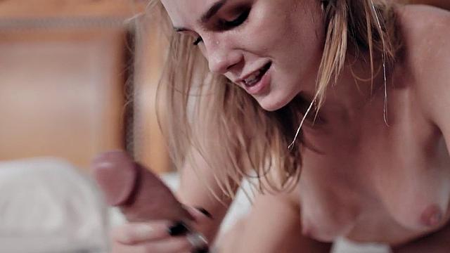 Sinful stepdaughter banged by stepdad after deepthroat