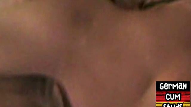 Real German amateur gay fucked by BF at home