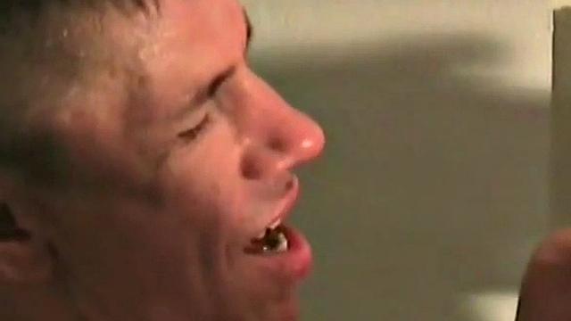 Amateur German guys enjoy bareback foursome anal action