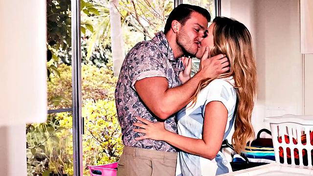 Wicked - Husband Films Wife Blake Blossom getting Fucked Hard By His Buddy