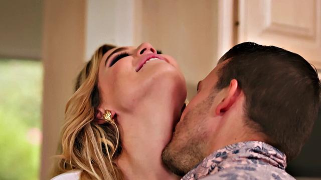 Wicked - Husband Films Wife Blake Blossom getting Fucked Hard By His Buddy