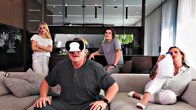 Wicked - Husband Films Wife Blake Blossom getting Fucked Hard By His Buddy