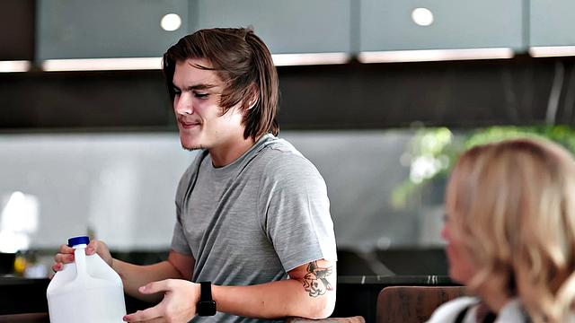 Wicked - Husband Films Wife Blake Blossom getting Fucked Hard By His Buddy