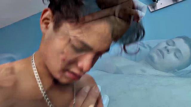 Urbano wants to get noticed, and he certainly got my attention. I hooked him up with Angel, who was about taking this hot Latino up his ass.