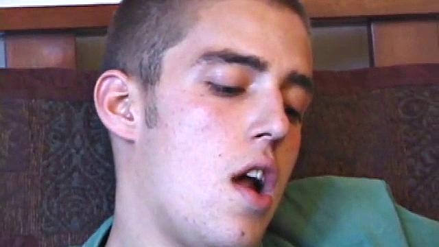 Shane and Mica take turns on a thick cock and swallow every drop