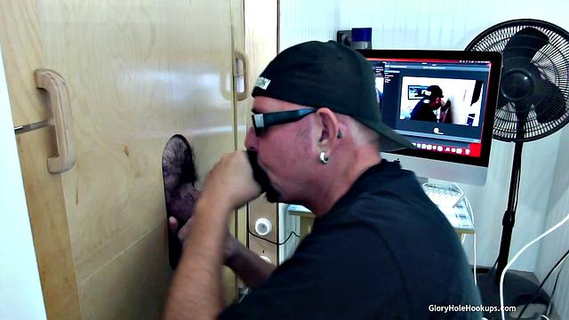 Afternoon Gloryhole Dick Feeding