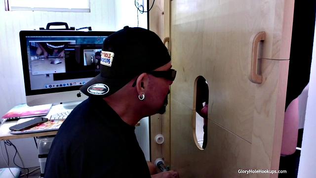 Afternoon Gloryhole Dick Feeding