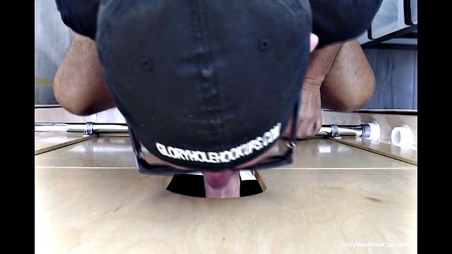 Afternoon Gloryhole Dick Feeding