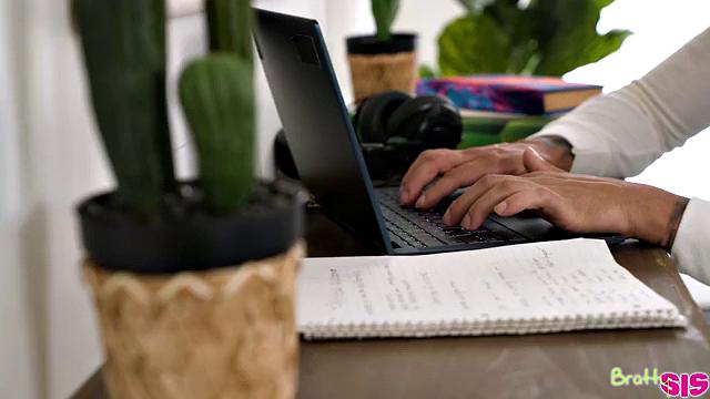 Banging Stepbro During Class