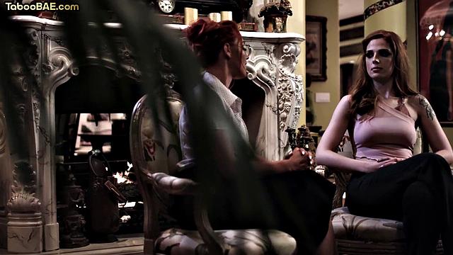 Cute horny lesbians scissoring each other