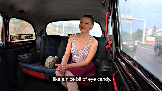 Hot Russian Tries English Sausage