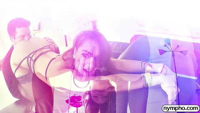 индика и ария жёстко трахаются в анал и делают глубокий минет