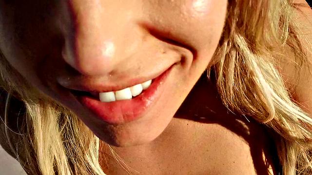 Experience the ultimate POV outdoor fuck-fest with a tattooed babe and her glasses on!