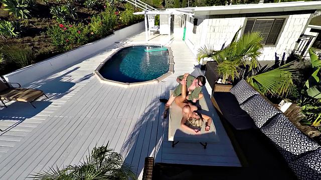 Experience the ultimate POV outdoor fuck-fest with a tattooed babe and her glasses on!