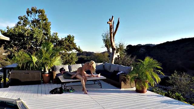 Experience the ultimate POV outdoor fuck-fest with a tattooed babe and her glasses on!