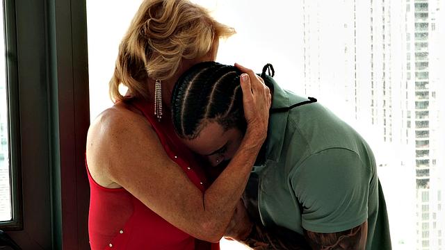 28-year-old fucks 76-year-old Desiree Eden hard