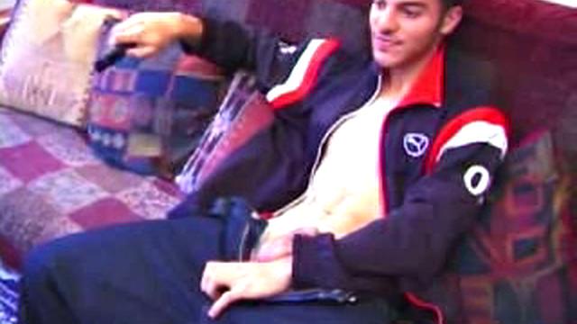 Adrian Plays With Sex Toy