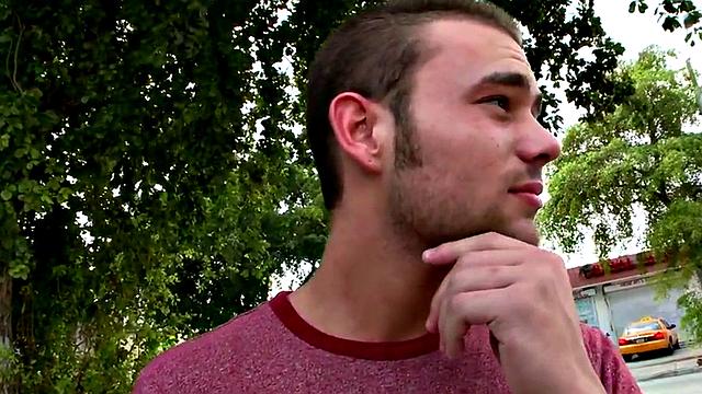 Poor black thug agrees to going gay with white dude