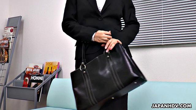 Ai Kamijou is drilled in her holes to get a new job