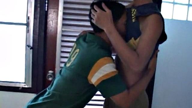 Horny asian twink assdrilled by BF