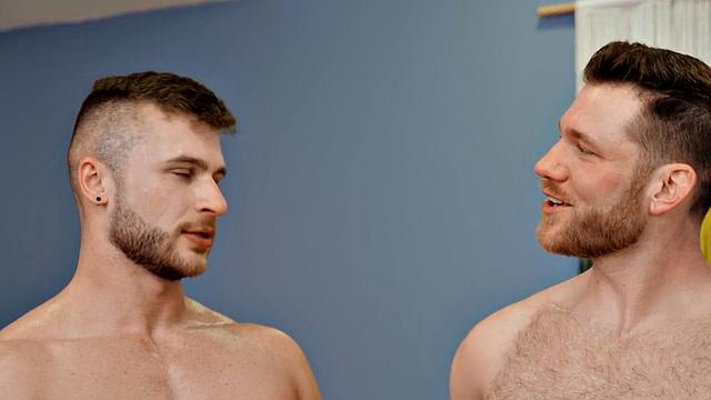 Ass fucked gay penetrated by BWC in tight asshole