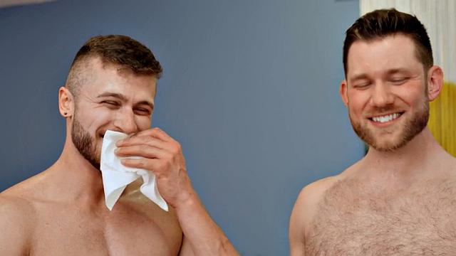 Ass fucked gay penetrated by BWC in tight asshole