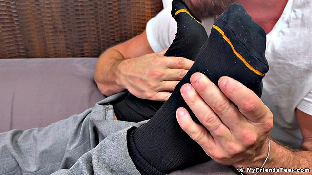 Samir Gets Worshiped in Dress Socks - Samir