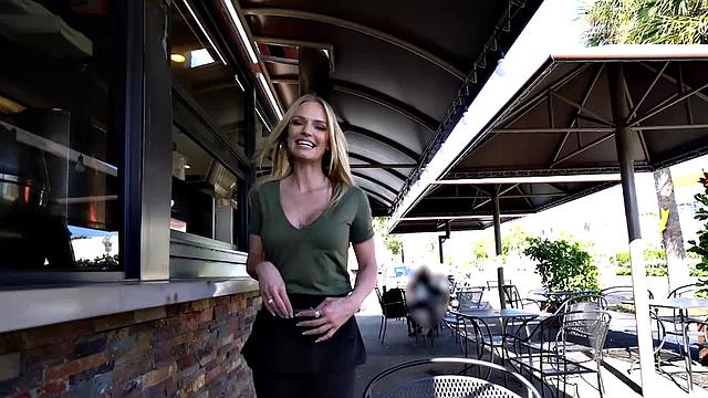 Waitress POV - Rachael Cavalli - Anything For A Tip