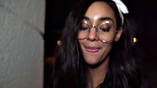 Amateur 21yo Czech gal with small boobs fucked for cash