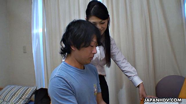 Japanese Ryo Sasaki loves being drilled