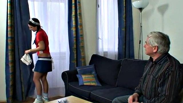 Hot teen gets fucked and creampied.