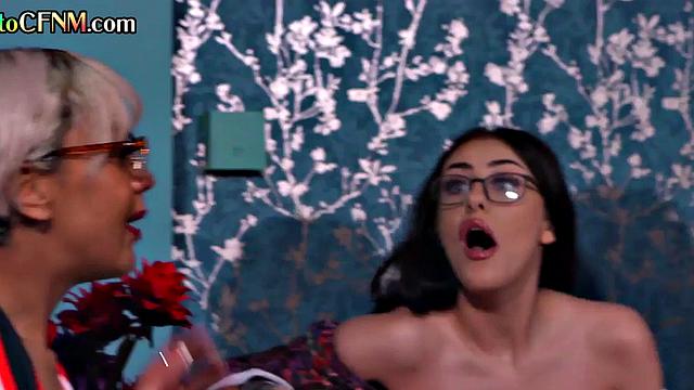 CFNM babe recorded while getting pussysmashed in doggystyle