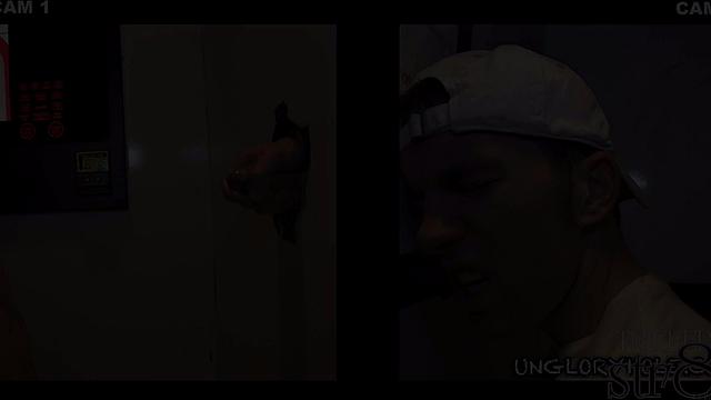 Gay gloryhole fooling naive straight