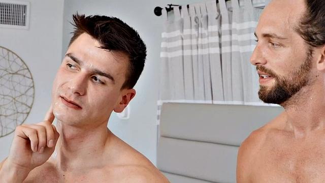 Dirty jock smashed by thick white cock in tight butt