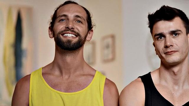 Dirty jock smashed by thick white cock in tight butt