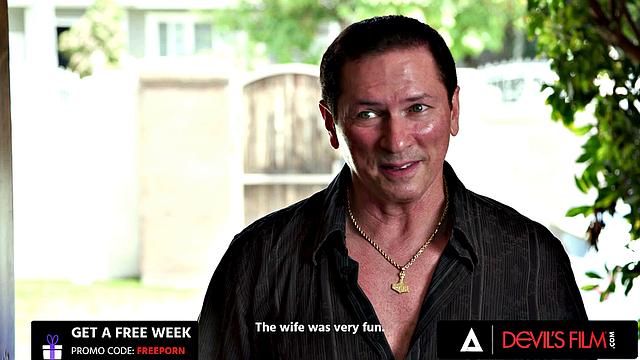 DEVILS FILM - Wild Swingers Threesome With The New Neighbor Sexy Hime Marie