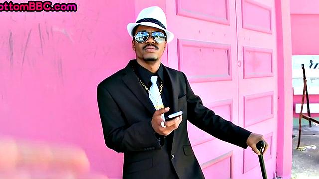 Real Nubian picked up to get fucked in DILF anal