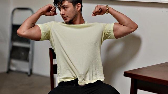 Sexy nympho guy fucked in asshole by straight fucker