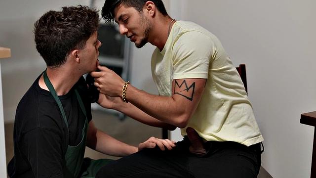 Sexy nympho guy fucked in asshole by straight fucker