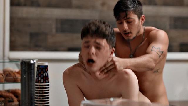 Sexy nympho guy fucked in asshole by straight fucker