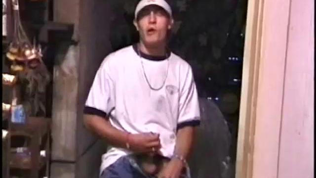 Young Dakota takes us into a wine cellar, promising he's going to get off. During this solo session, Dakota uses quite a bit of spit to polish the head of his cock.