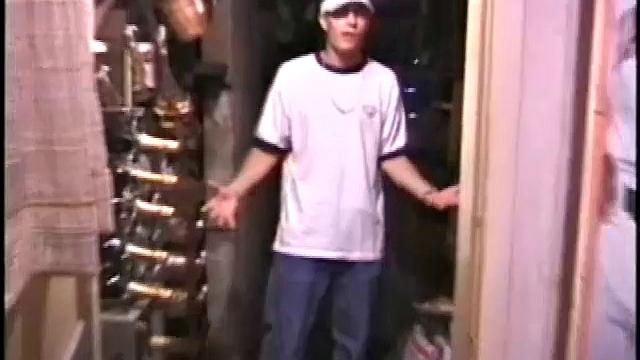 Young Dakota takes us into a wine cellar, promising he's going to get off. During this solo session, Dakota uses quite a bit of spit to polish the head of his cock.