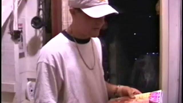 Young Dakota takes us into a wine cellar, promising he's going to get off. During this solo session, Dakota uses quite a bit of spit to polish the head of his cock.