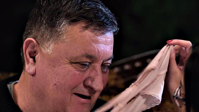 Old grandpa fucks 21yo slut in tight pussy hole